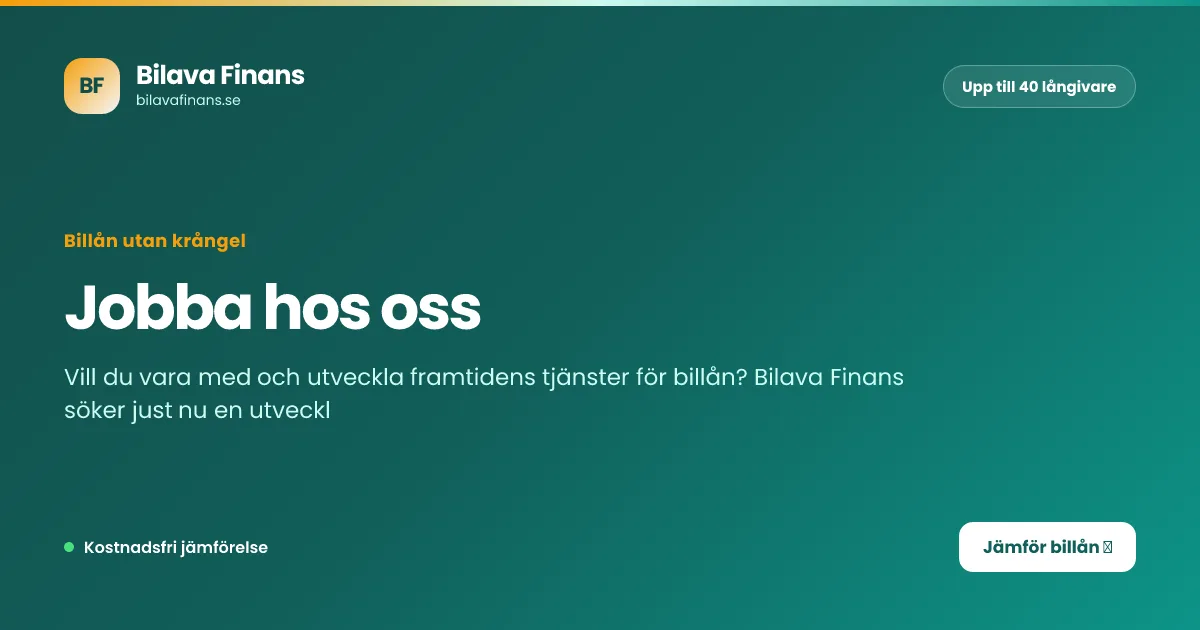 Jobba hos oss